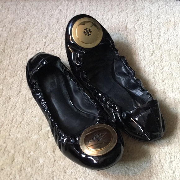 Tory Burch ballet flats, black patent leather - Picture 2 of 6
